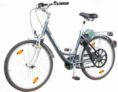 Das Bike komplett