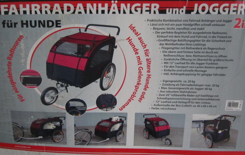 Bavaria Fahrräder Feldafing - Hunde-Anhänger