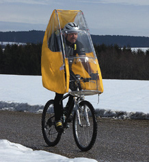 Ob´s regnet oder -nur` kalt ist - das Wetter bleibt draußen!